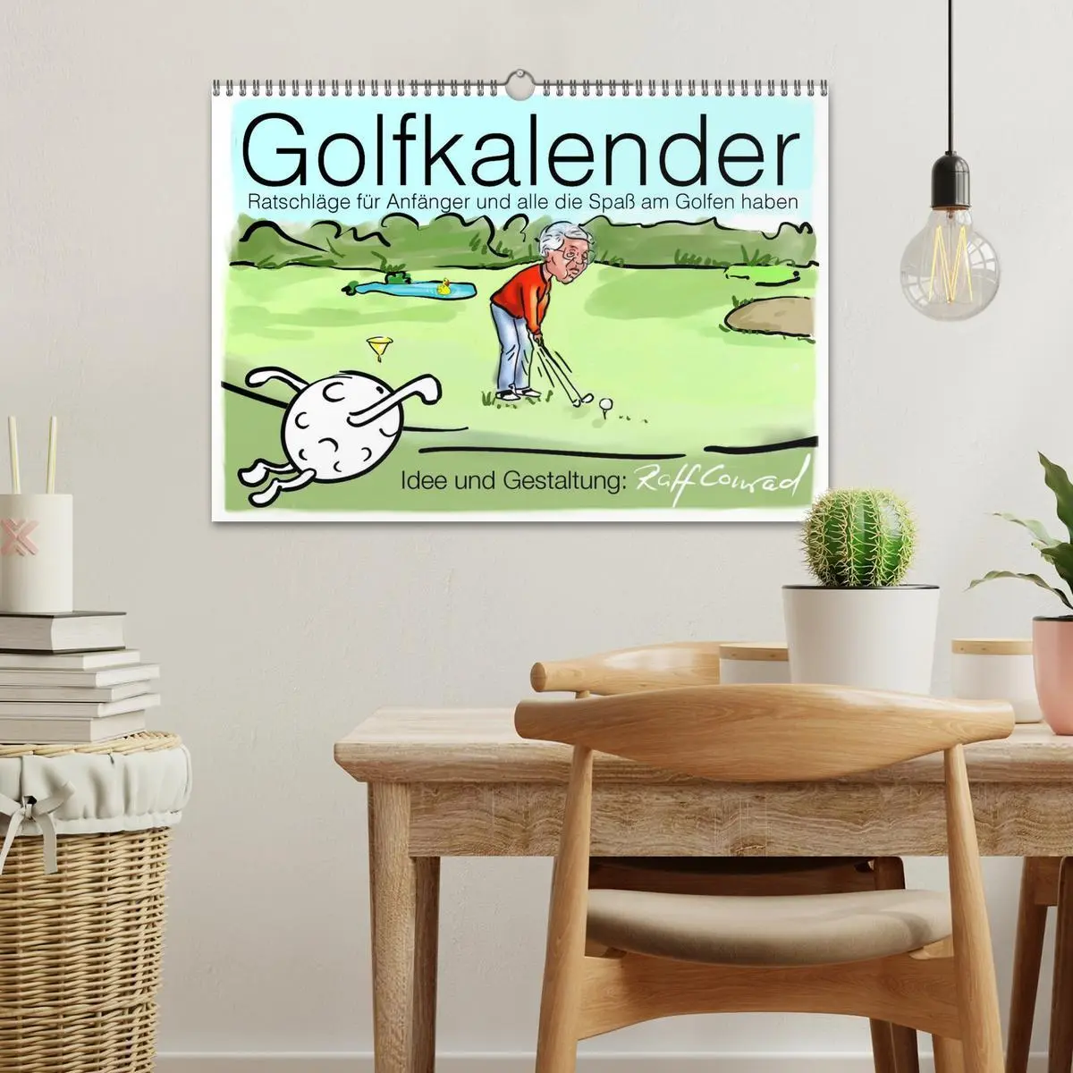 Bild: 9783457873342 | Golfkalender für Anfänger und alle die Spaß am Golfen haben...