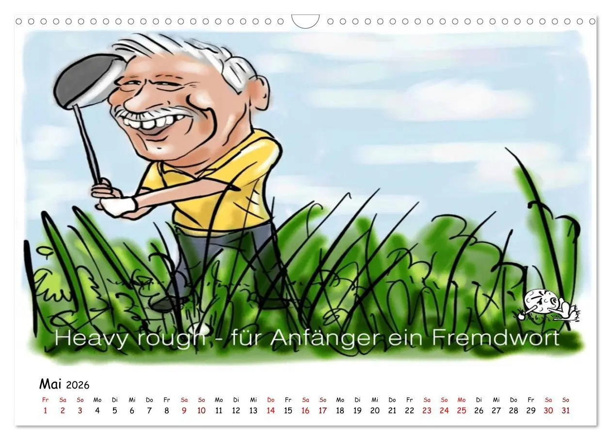 Bild: 9783457873342 | Golfkalender für Anfänger und alle die Spaß am Golfen haben...