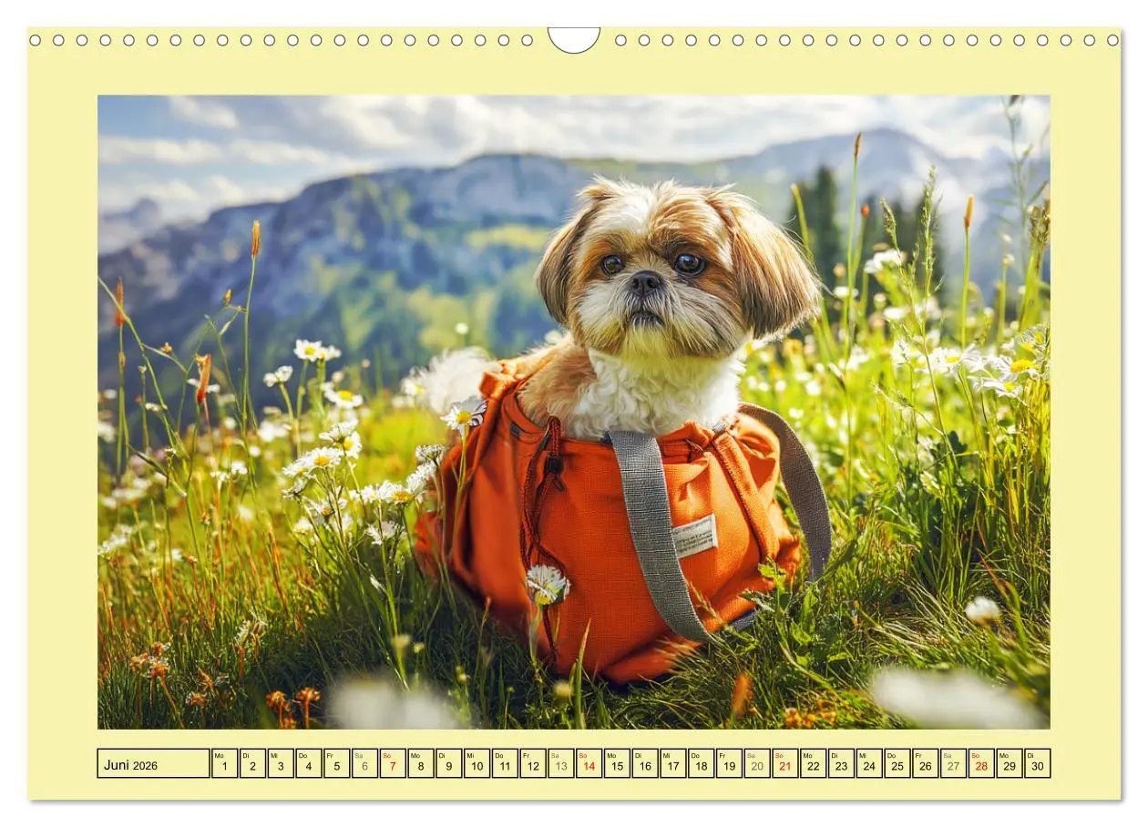 Bild: 9783457943342 | Shih Tzu Glück. Zauberhafte Hunde im alpinen Wanderglück...