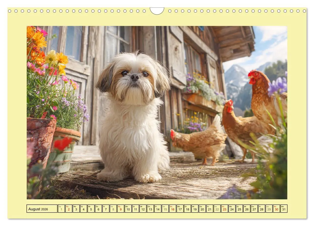 Bild: 9783457943342 | Shih Tzu Glück. Zauberhafte Hunde im alpinen Wanderglück...