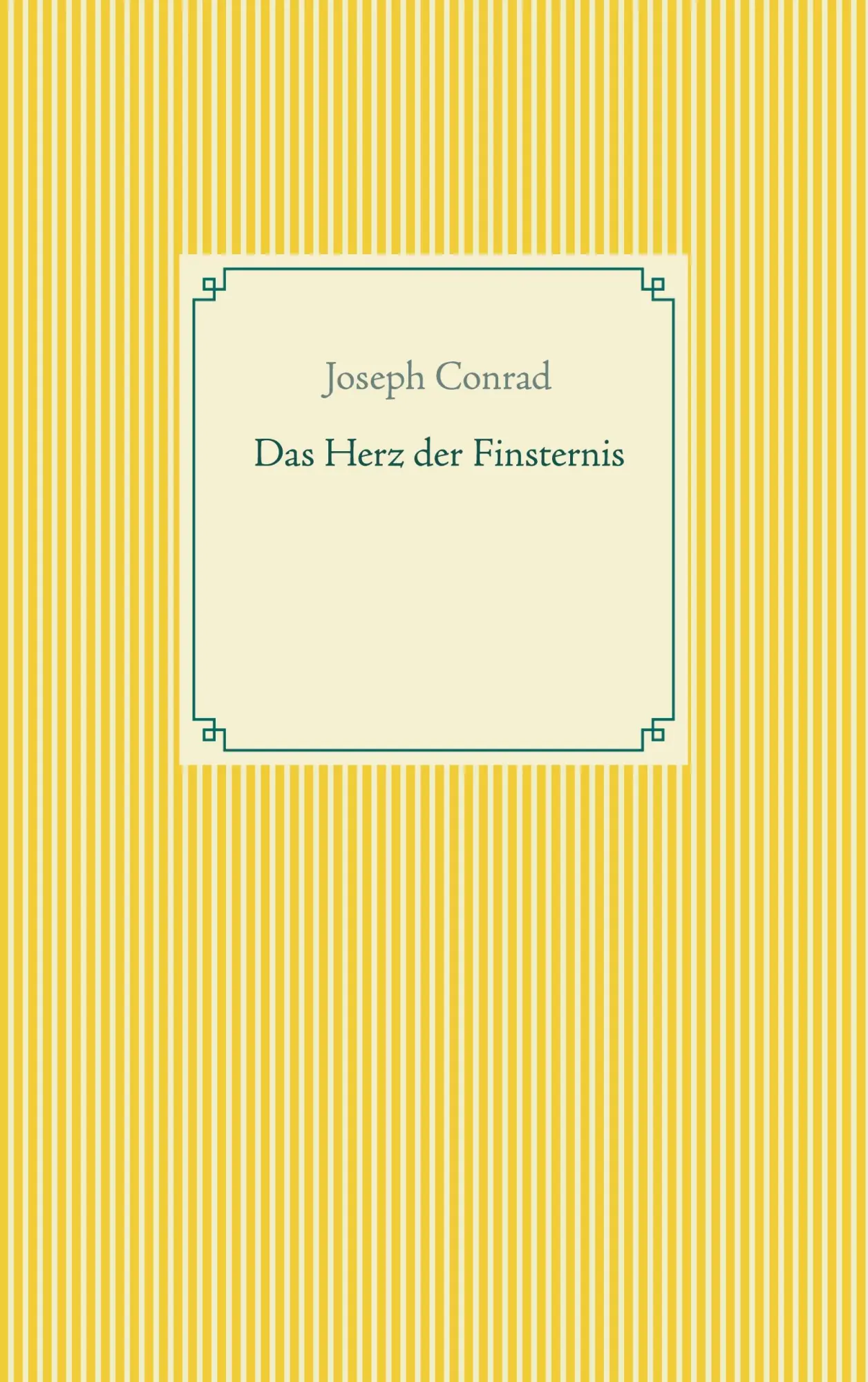 Cover: 9783754323342 | Das Herz der Finsternis | Joseph Conrad | Taschenbuch | Paperback