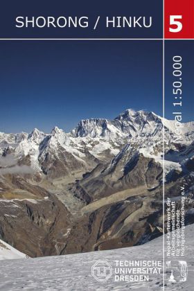 Nepal-Kartenwerk der Arbeitsgemeinschaft für vergleichende Hochgebirgsforschung Shorong / Hinku, Trekking-Karte | (Land-)Karte | Mehrfarbendruck. Gefalzt | Deutsch | 2013 | Nelles Verlag