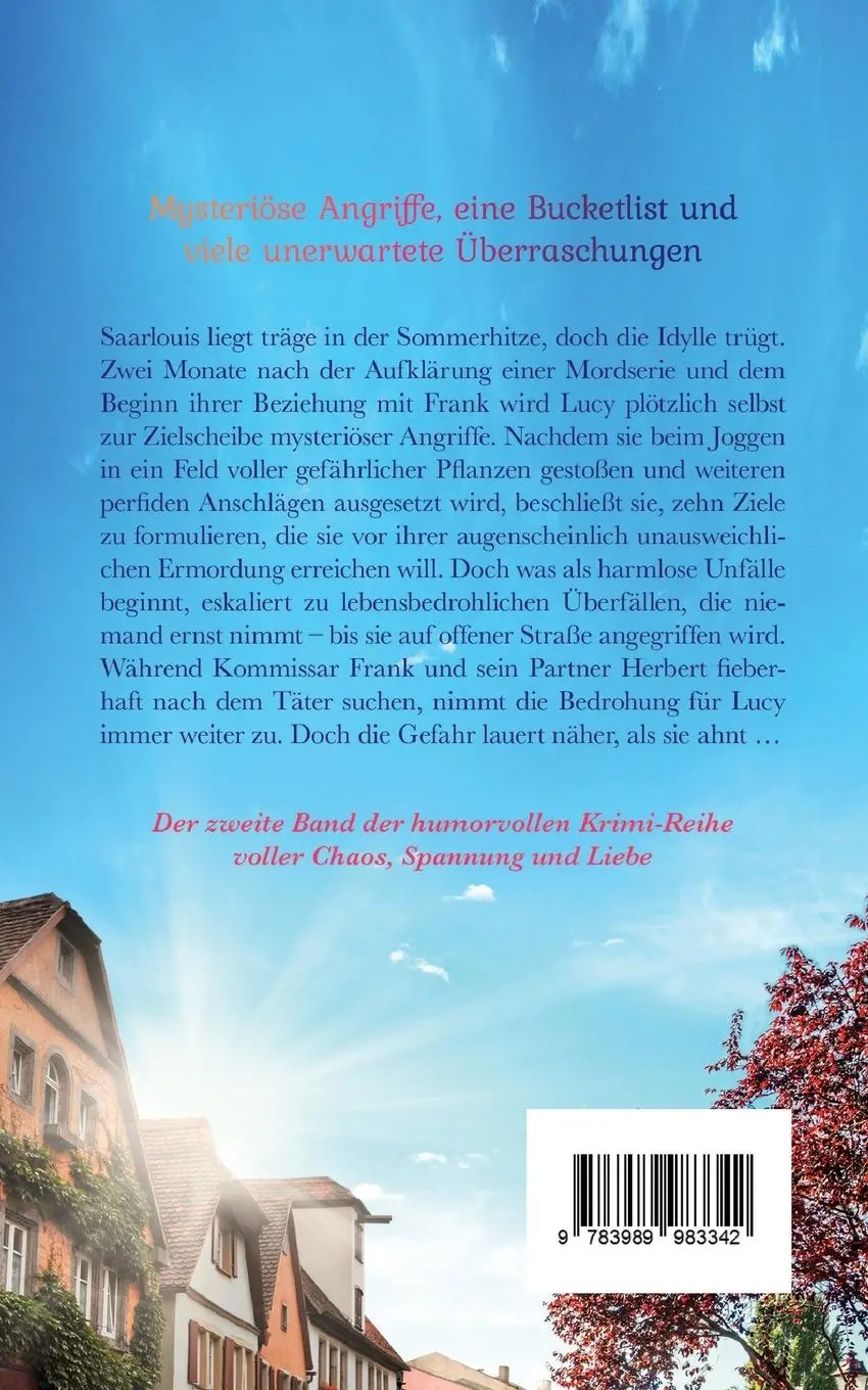 Rückseite: 9783989983342 | Mit dem Tod per Du Ein charmanter Kleinstadt-Krimi | Angelika Lauriel