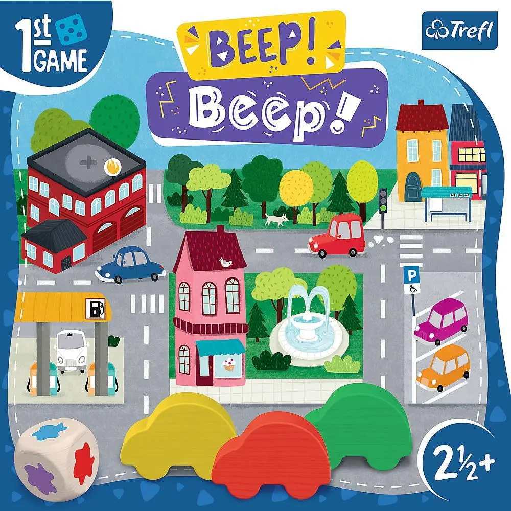 Bild: 5900511023442 | Beep Beep - 1stgame | Erstes Spiel - Beep! Beep! | Spiel | Deutsch