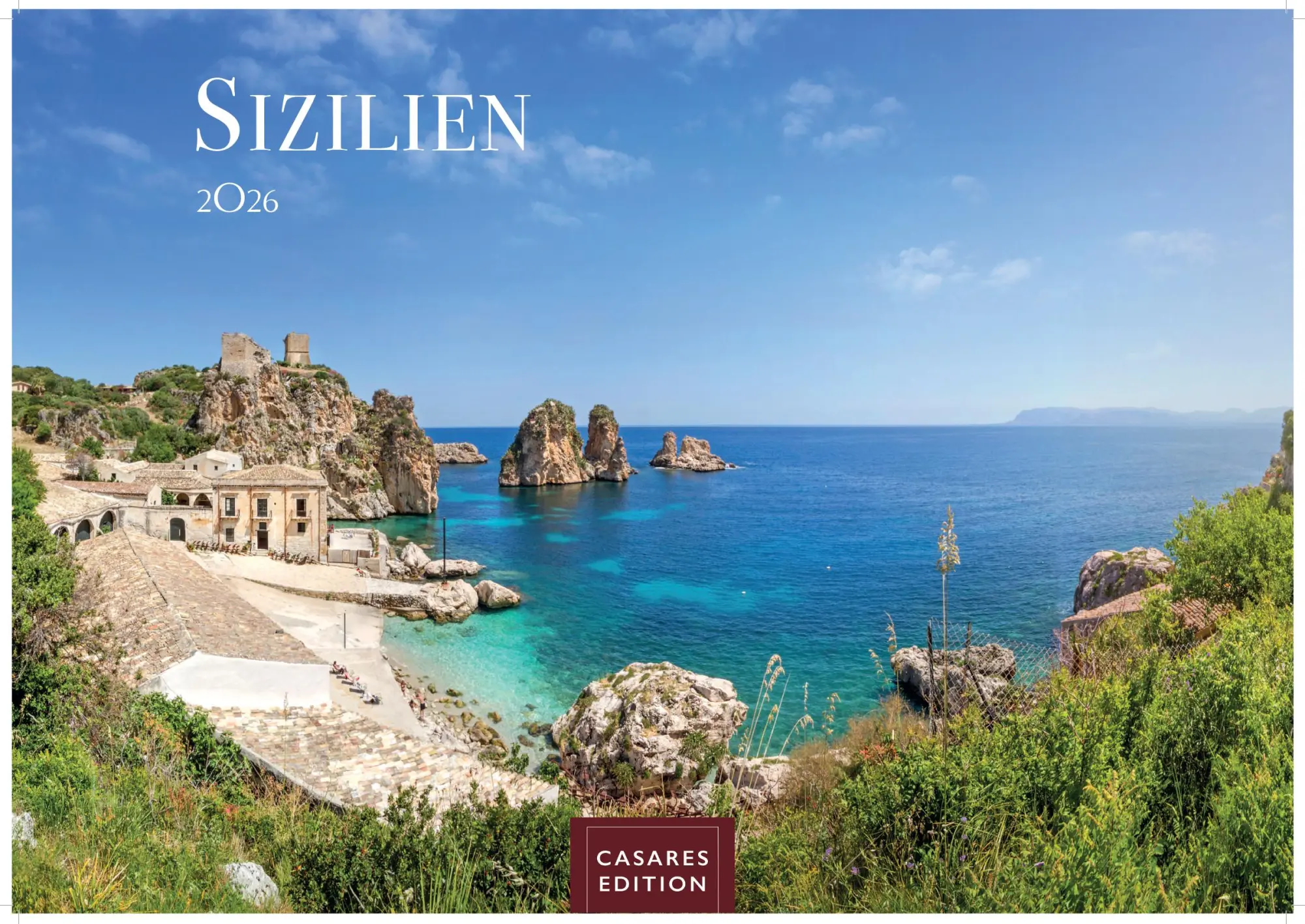 Cover: 9781835243442 | Sizilien 2026 L 35x50cm | Kalender | 14 S. | Deutsch | 2026