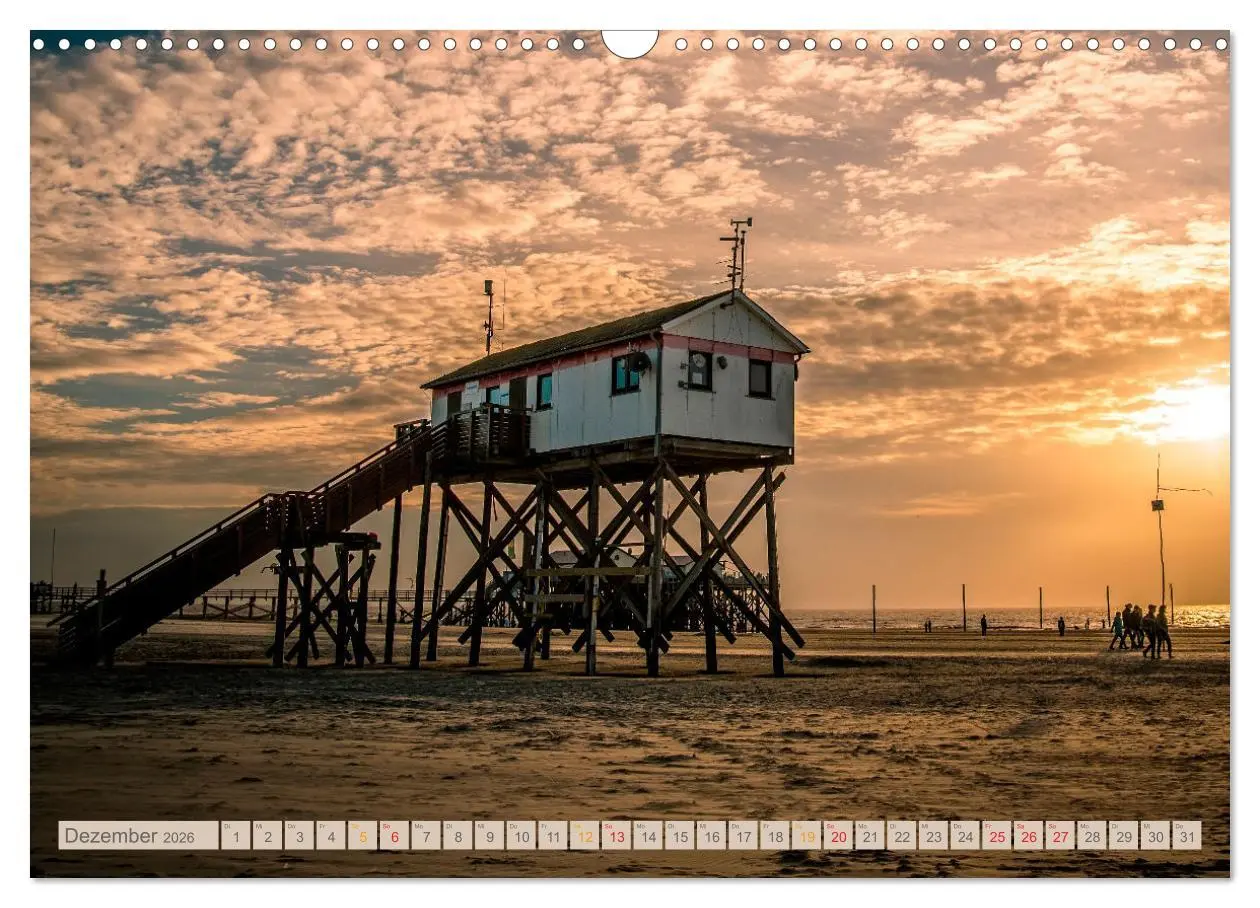 Bild: 9783457623442 | Nordsee-Urlaub (Wandkalender 2026 DIN A3 quer), CALVENDO...