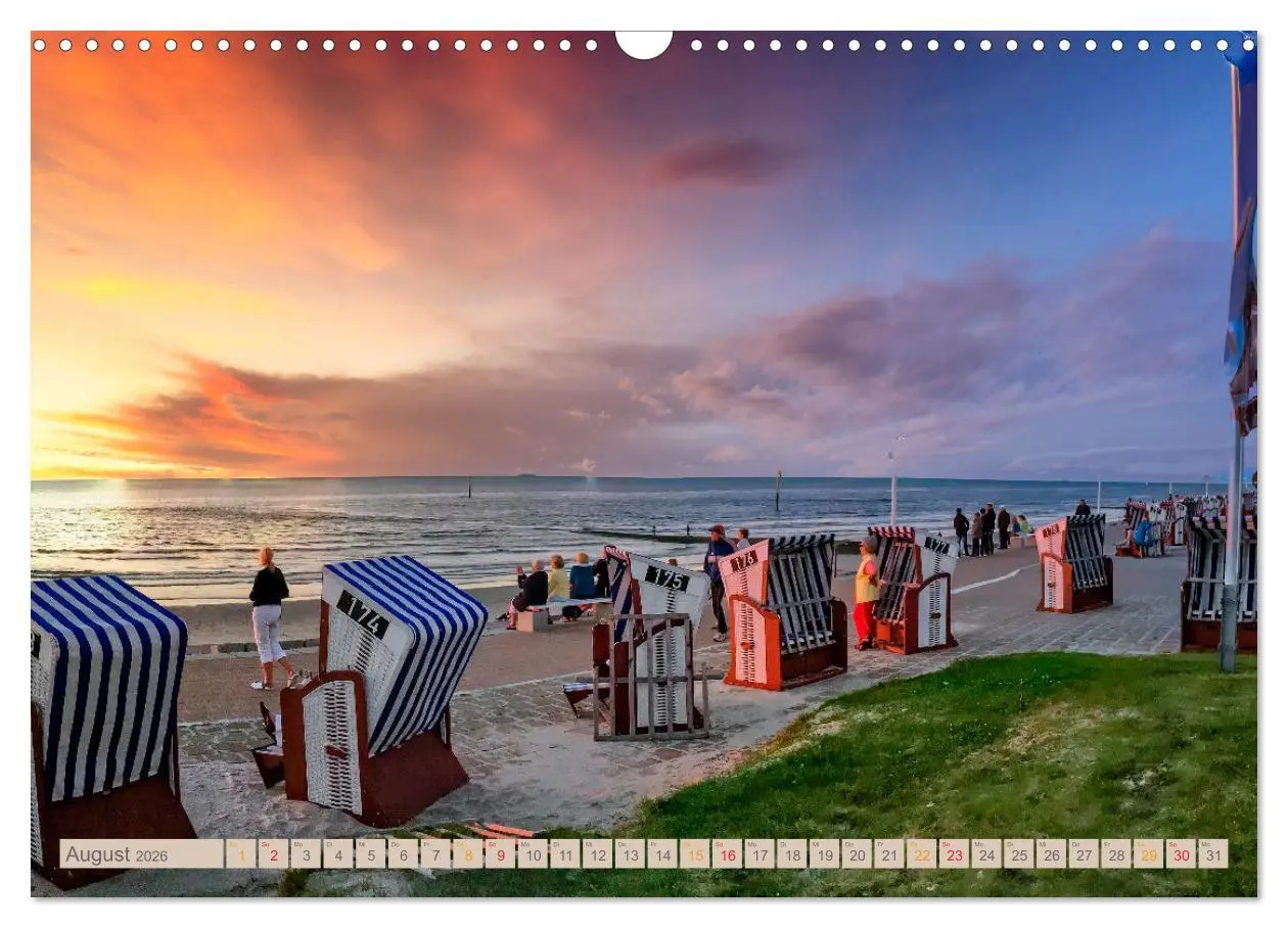 Bild: 9783457623442 | Nordsee-Urlaub (Wandkalender 2026 DIN A3 quer), CALVENDO...
