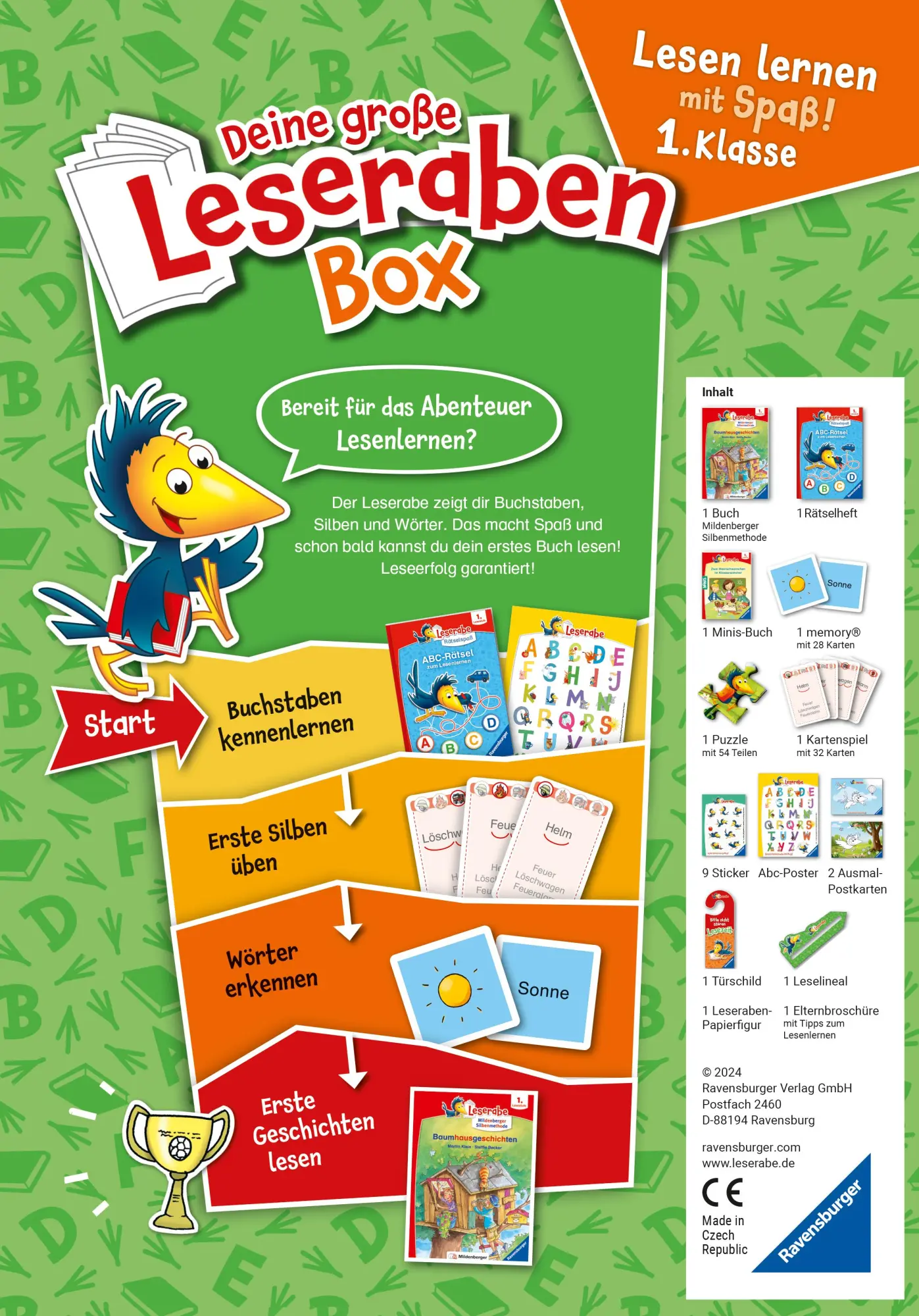 Rückseite: 9783473463442 | Leserabe Sonderausgaben - Deine große Leseraben Box | Taschenbuch