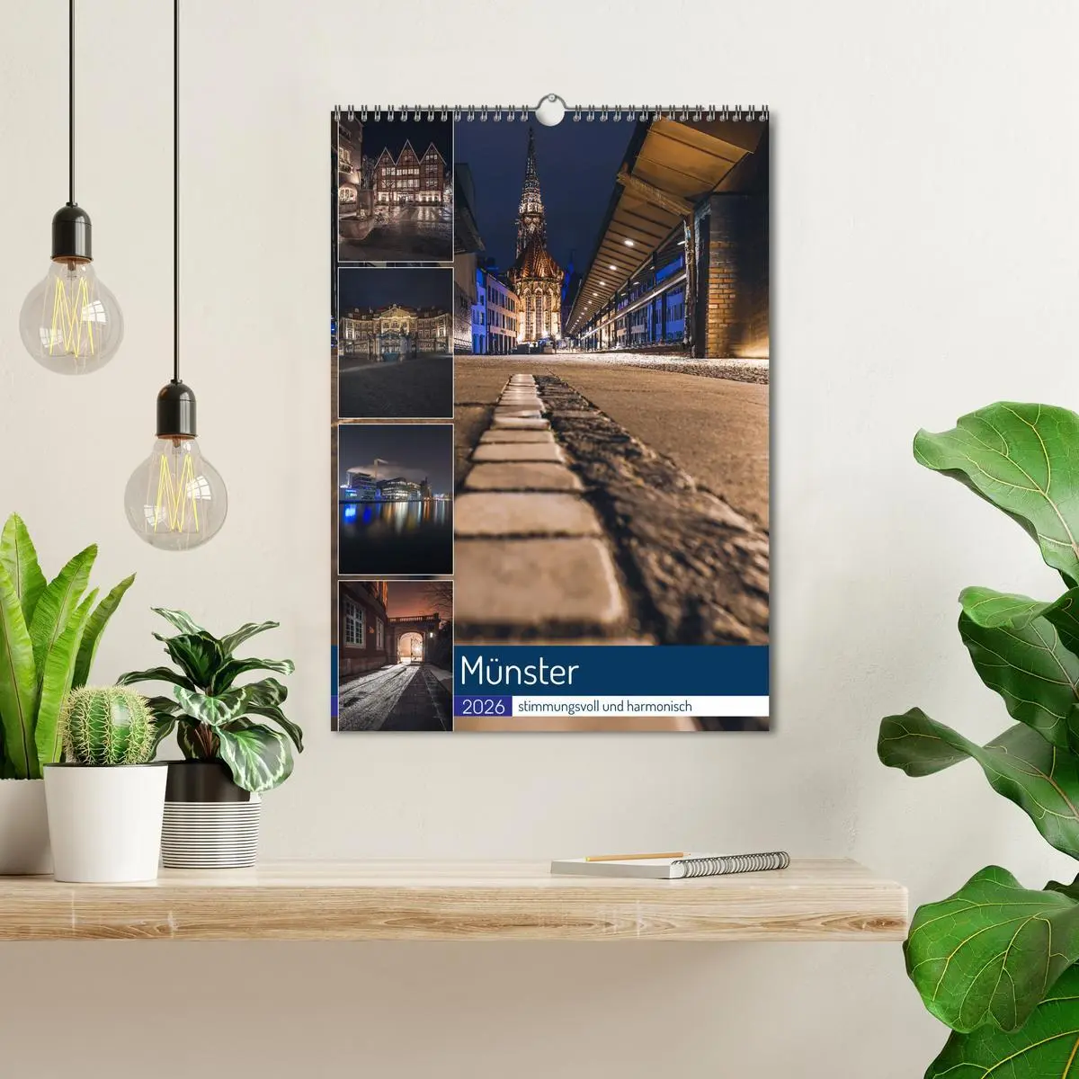 Bild: 9783516333442 | Münster - stimmungsvoll und harmonisch (Wandkalender 2026 DIN A3...