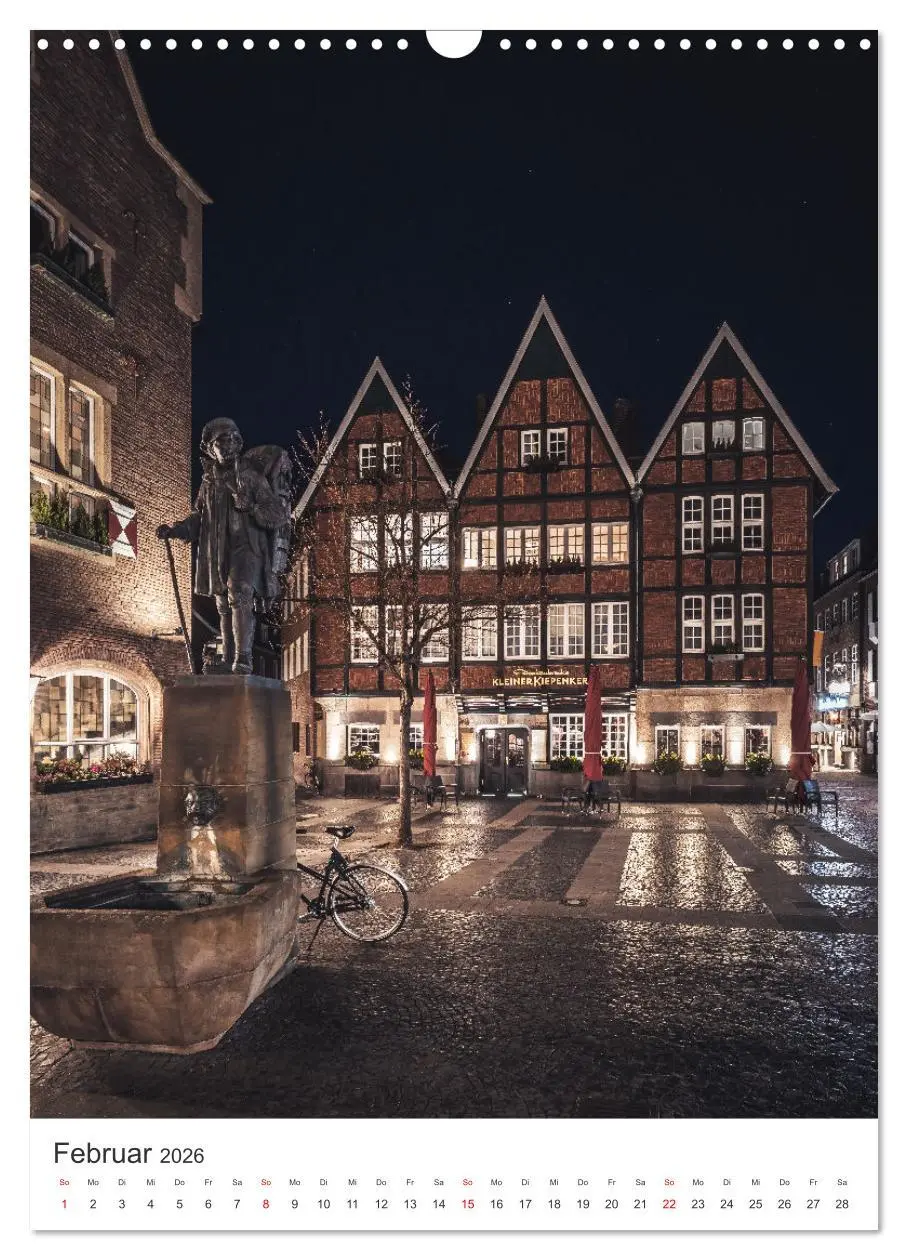 Bild: 9783516333442 | Münster - stimmungsvoll und harmonisch (Wandkalender 2026 DIN A3...