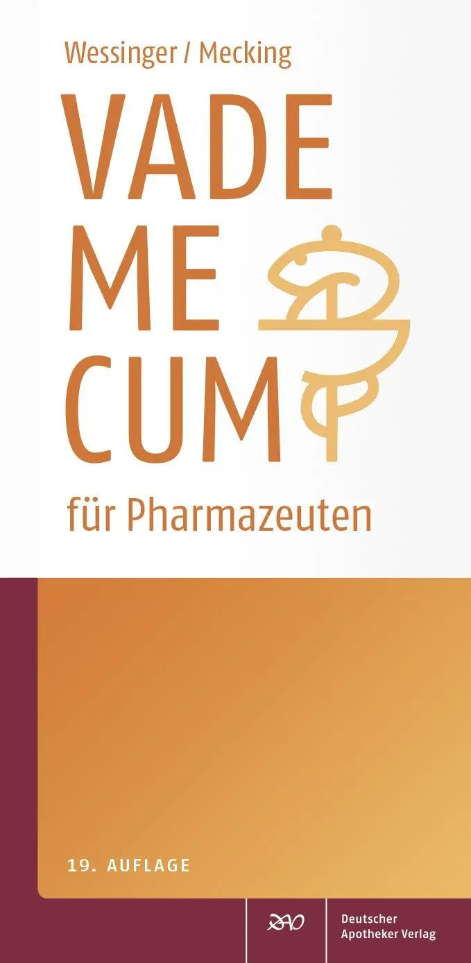 Cover: 9783769263442 | Vademecum für Pharmazeuten | Buch | XIV | Deutsch | 2017