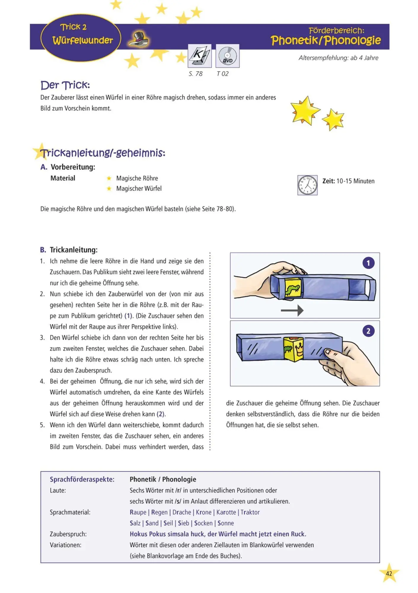 Bild: 9783039763542 | Praxisbuch Zaubern in Sprachtherapie und Sprachförderung | Taschenbuch