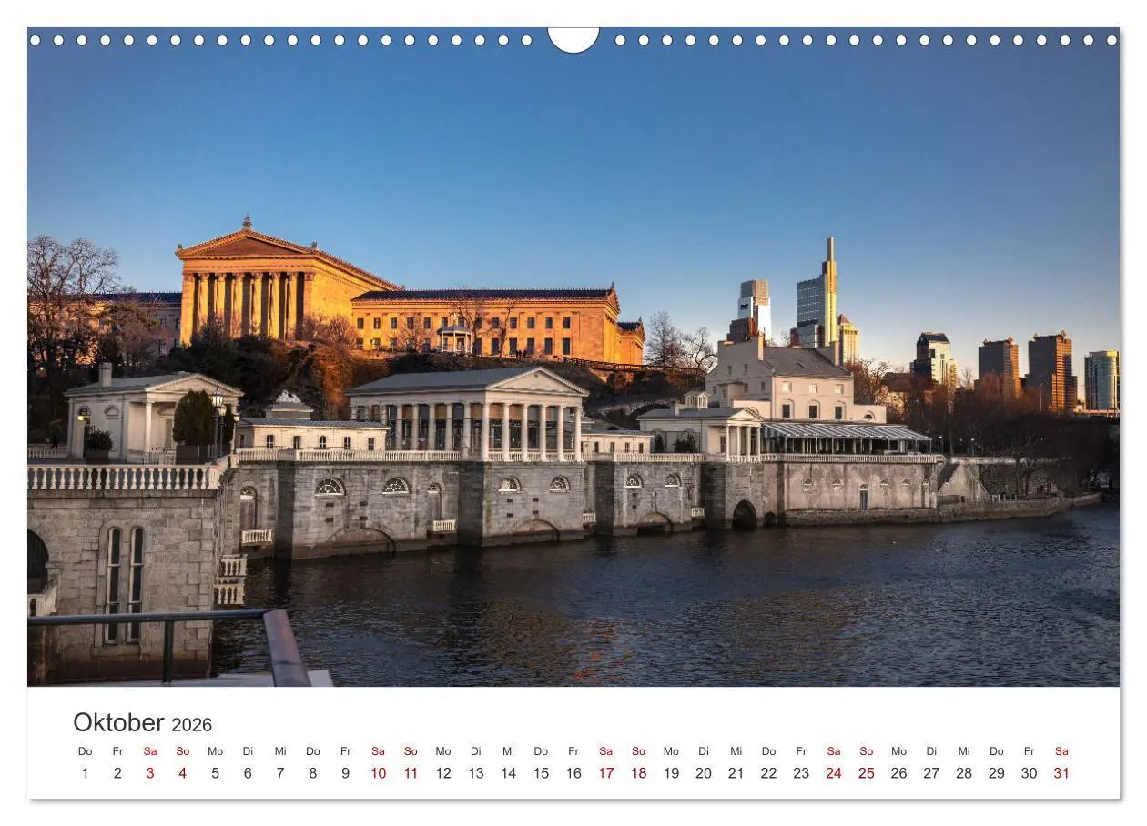Bild: 9783457613542 | Philadelphia - The Birthplace of America (Wandkalender 2026 DIN A3...