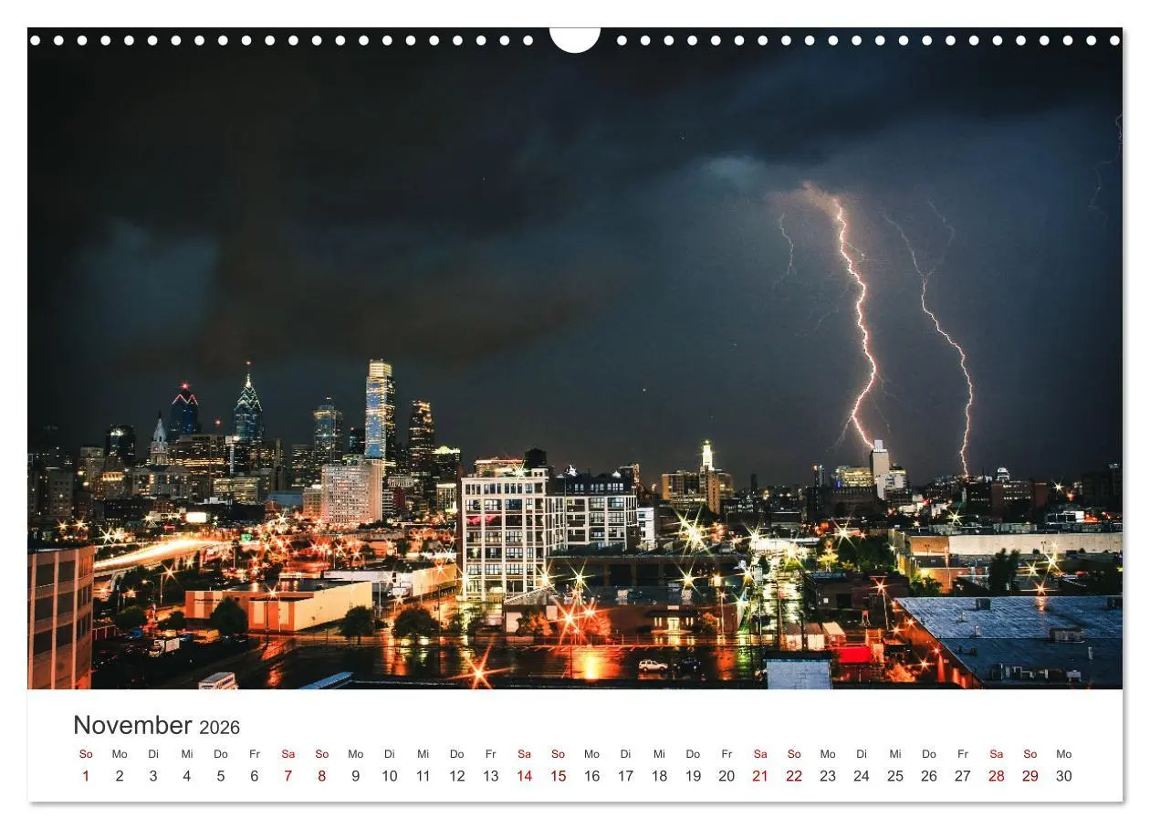 Bild: 9783457613542 | Philadelphia - The Birthplace of America (Wandkalender 2026 DIN A3...