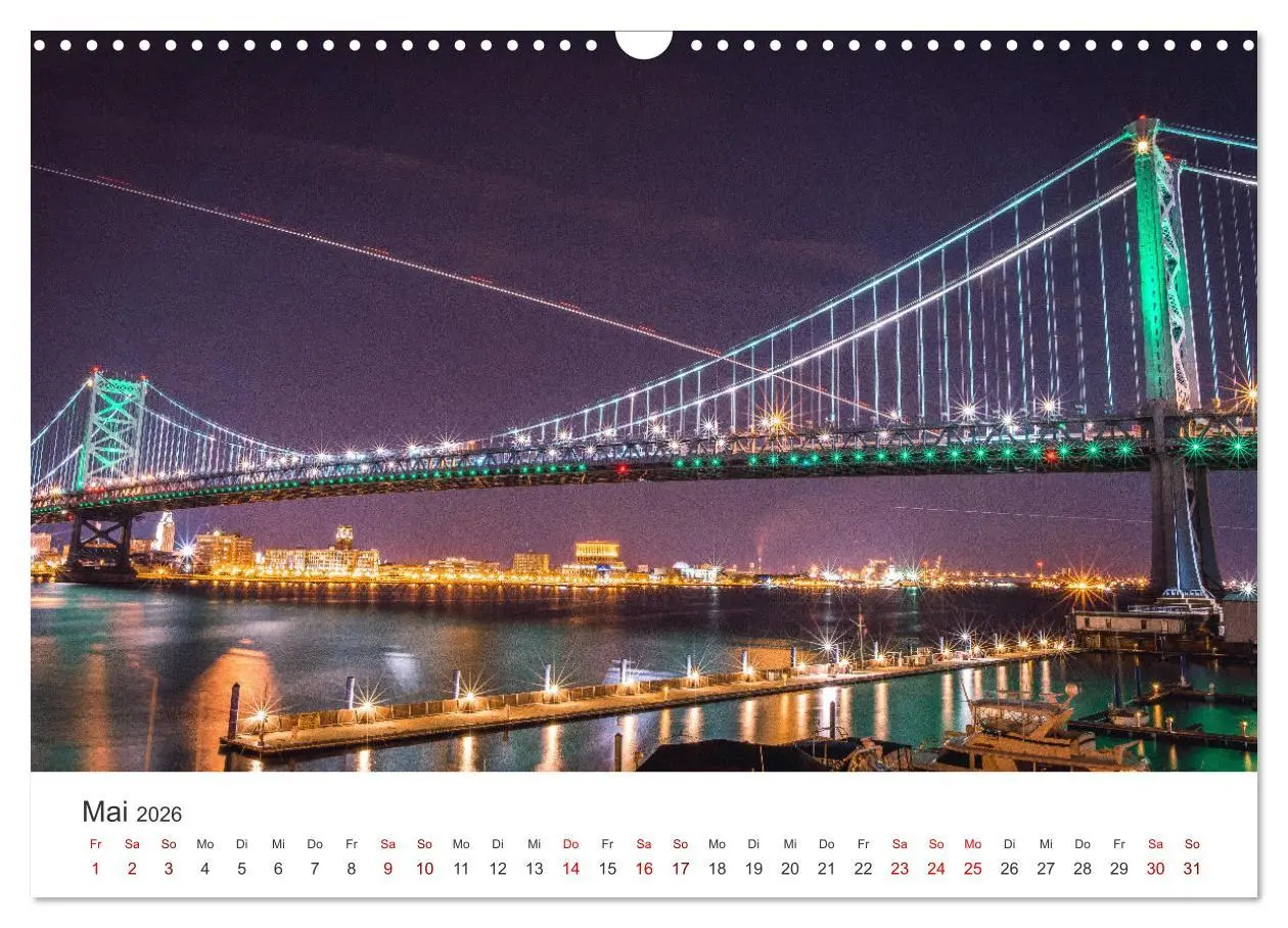 Bild: 9783457613542 | Philadelphia - The Birthplace of America (Wandkalender 2026 DIN A3...