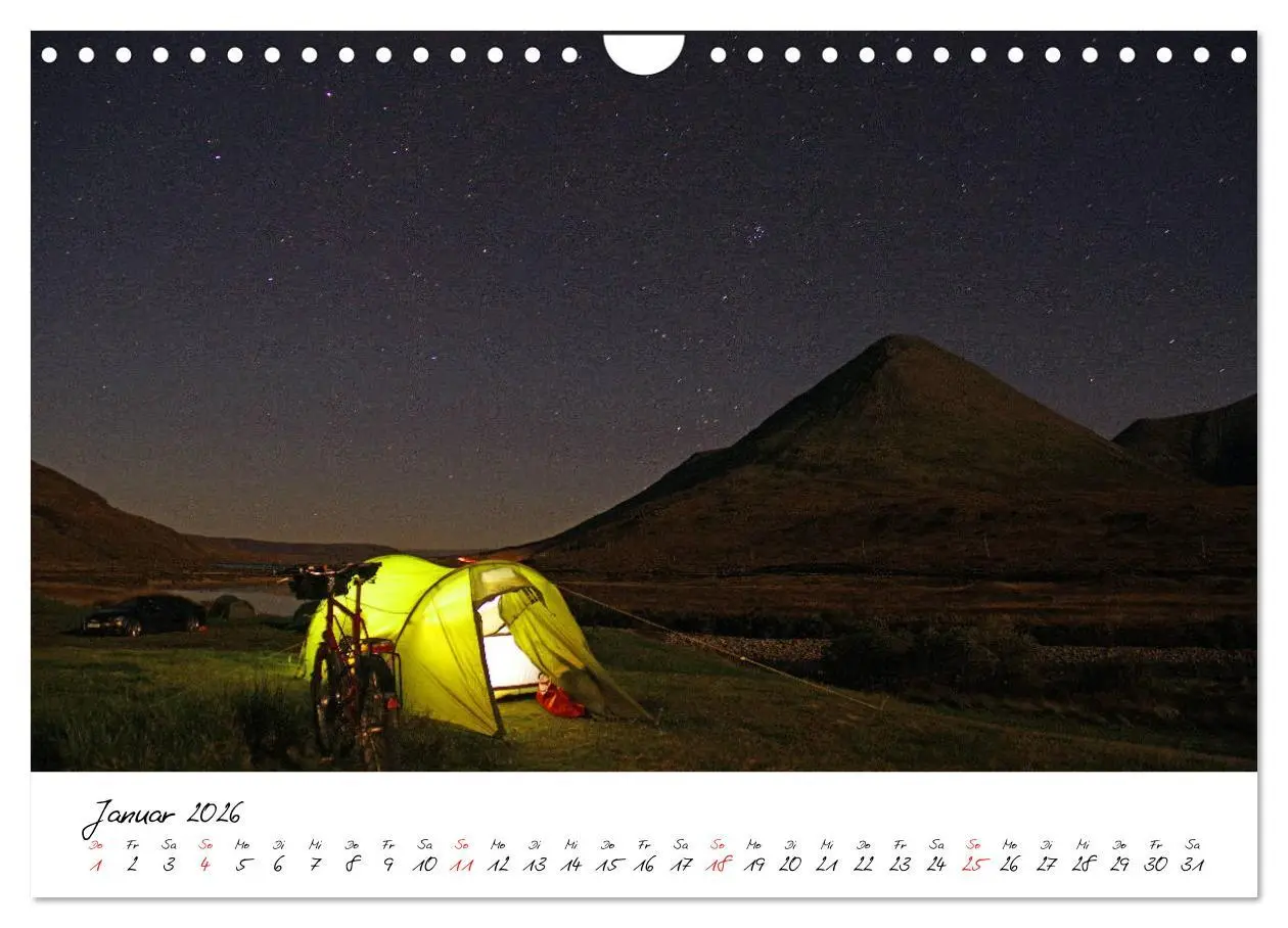 Bild: 9783516013542 | Abenteuer Radreisen (Wandkalender 2026 DIN A4 quer), CALVENDO...