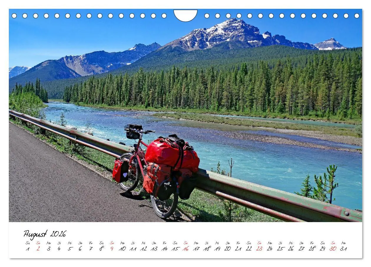 Bild: 9783516013542 | Abenteuer Radreisen (Wandkalender 2026 DIN A4 quer), CALVENDO...