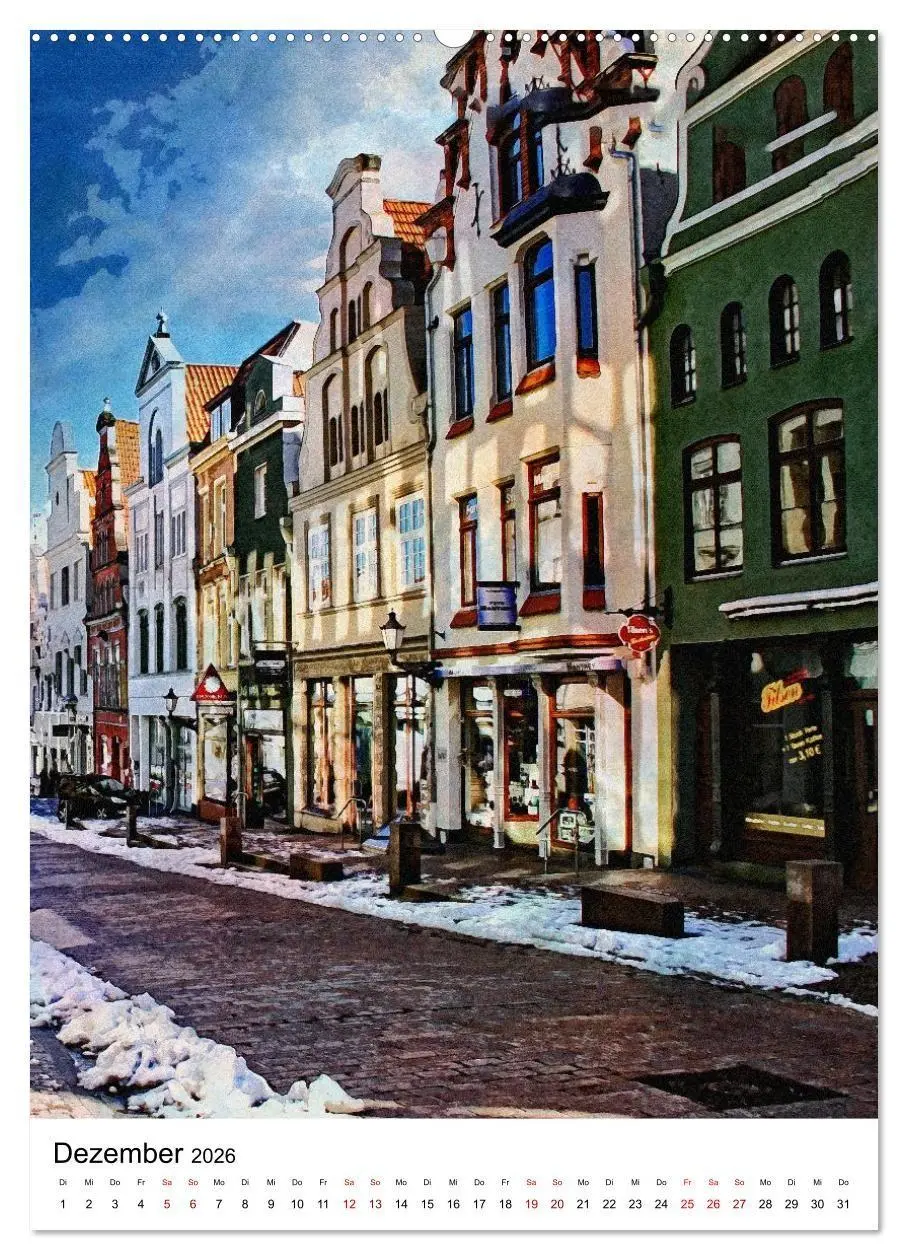 Bild: 9783516703542 | Hansestadt Wismar - Aquarellansichten der Perle des Nordens...