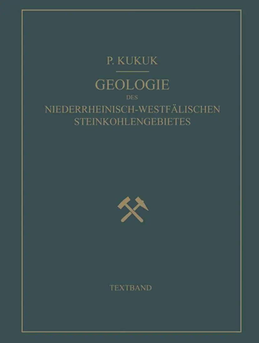 Cover: 9783642503542 | Geologie des Niederrheinisch-Westfälischen Steinkohlengebietes | Buch