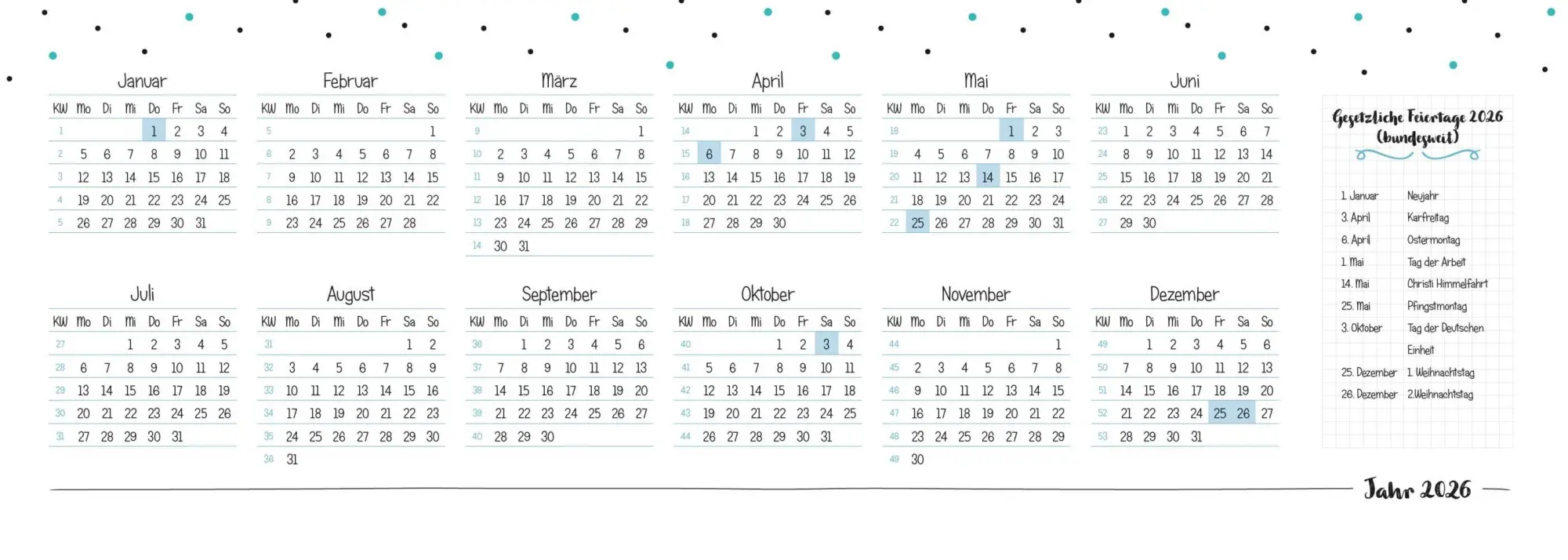 Bild: 9783960463542 | Der Kita-Tischkalender 2026/27 | Kalender | 140 S. | Deutsch | 2026