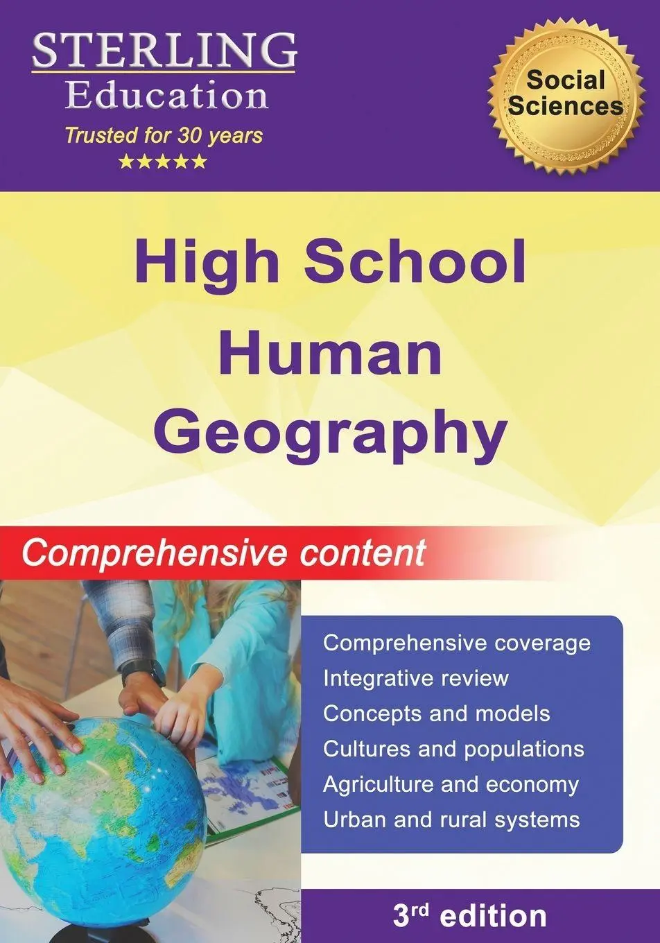 Cover: 9798885573542 | High School Human Geography | Sterling Education | Taschenbuch | 2025