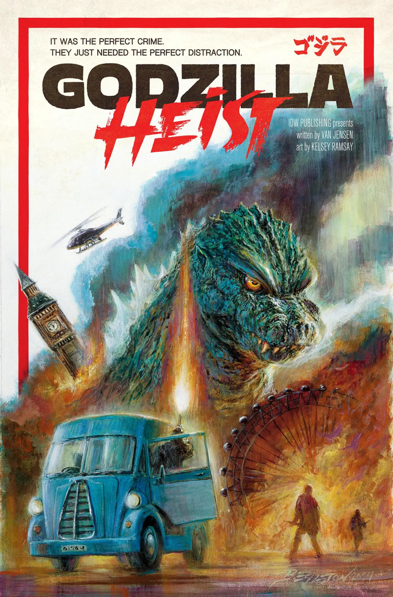 Cover: 9798887243542 | Godzilla: Heist | Van Jensen | Taschenbuch | Englisch | 2026