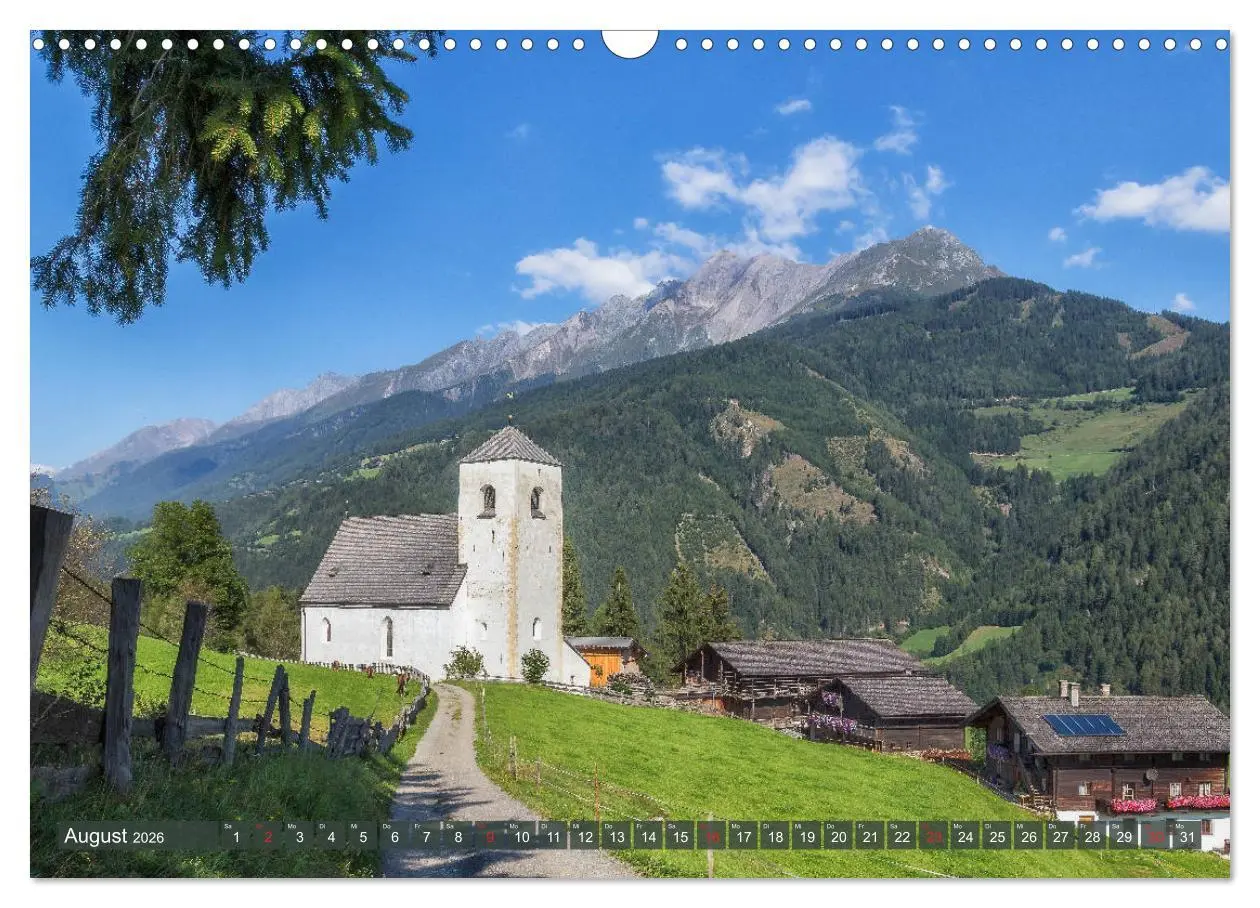 Bild: 9783457773642 | Wunderschönes Osttirol (Wandkalender 2026 DIN A3 quer), CALVENDO...
