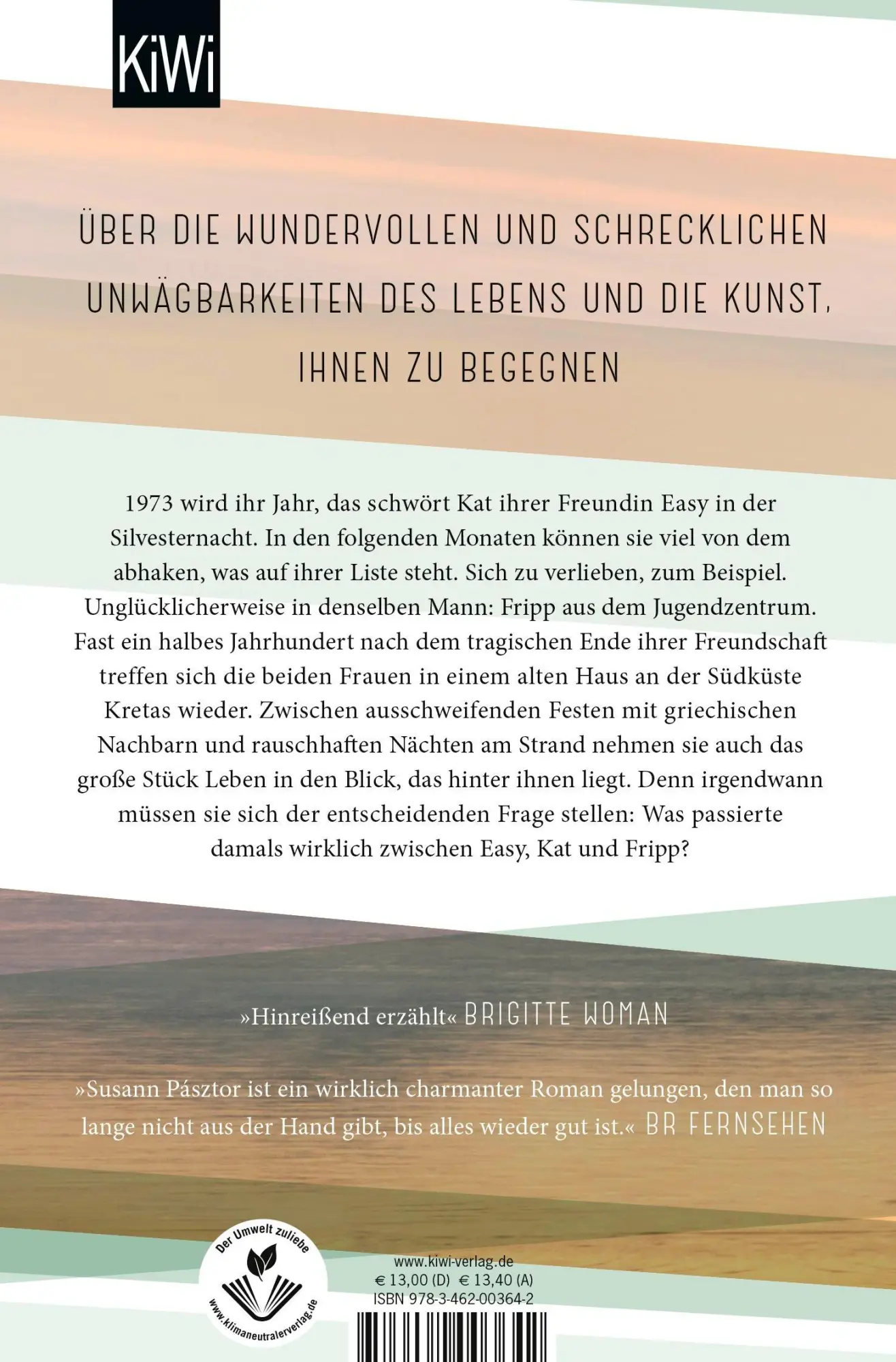 Rückseite: 9783462003642 | Die Geschichte von Kat und Easy | Roman | Susann Pásztor | Taschenbuch