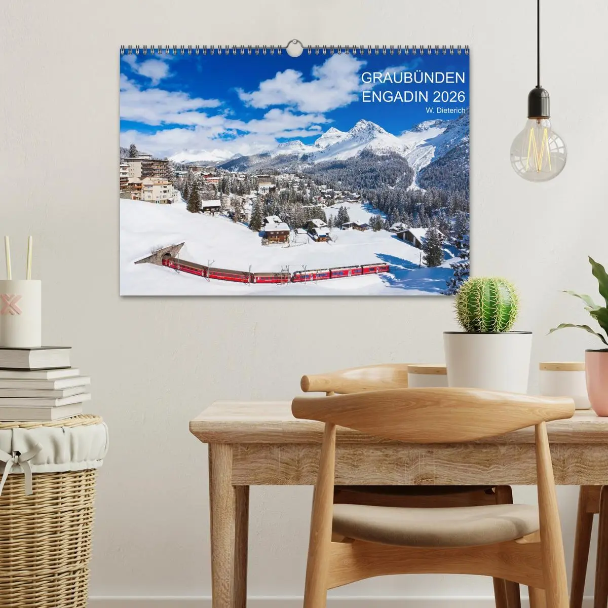 Bild: 9783516173642 | Graubünden Engadin 2026 (Wandkalender 2026 DIN A3 quer), CALVENDO...