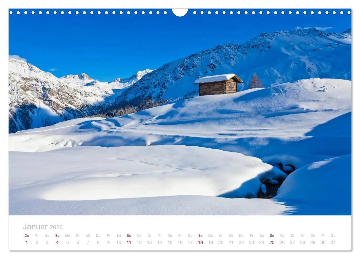 Bild: 9783516173642 | Graubünden Engadin 2026 (Wandkalender 2026 DIN A3 quer), CALVENDO...