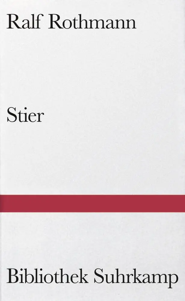 Cover: 9783518223642 | Stier | Roman | Ralf Rothmann | Buch | 372 S. | Deutsch | 2003