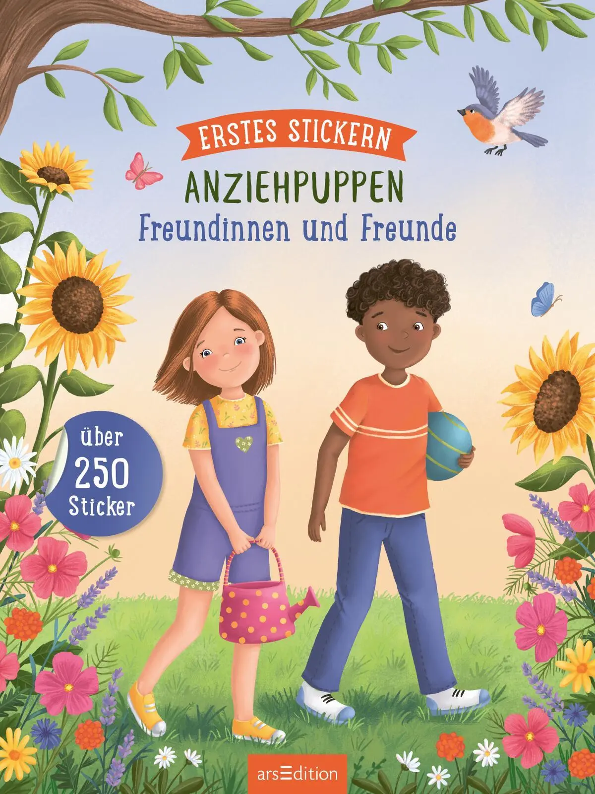Bild: 9783845853642 | Erstes Stickern Anziehpuppen - Freundinnen und Freunde | Beimler