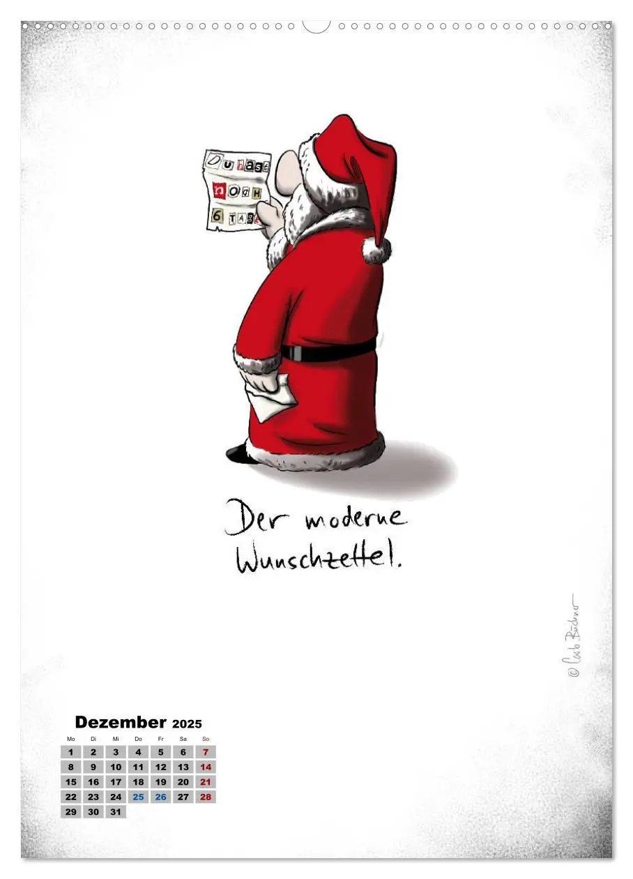 Bild: 9783435983742 | Carlo Büchner ALLE JAHRE BILDER! (Wandkalender 2025 DIN A2 hoch),...
