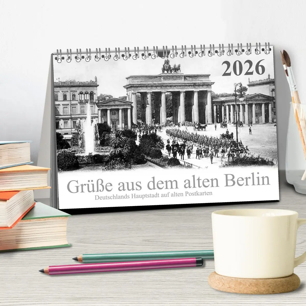 Bild: 9783516163742 | Grüße aus dem alten Berlin (Tischkalender 2026 DIN A5 quer),...