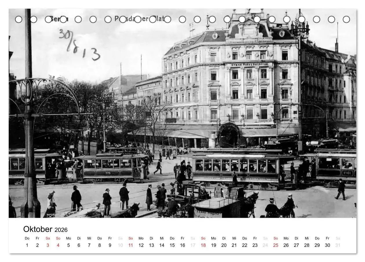 Bild: 9783516163742 | Grüße aus dem alten Berlin (Tischkalender 2026 DIN A5 quer),...