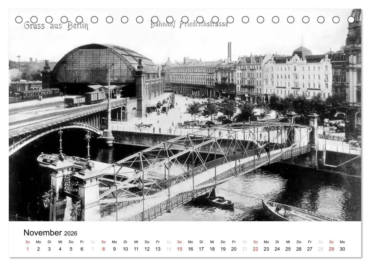 Bild: 9783516163742 | Grüße aus dem alten Berlin (Tischkalender 2026 DIN A5 quer),...