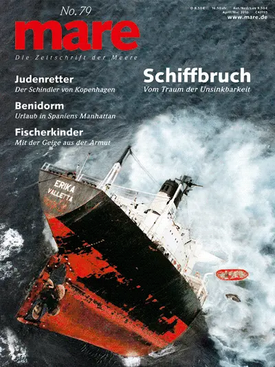Cover: 9783936543742 | mare - die Zeitschrift der Meere / No. 79 / Schiffbruch | Gelpke