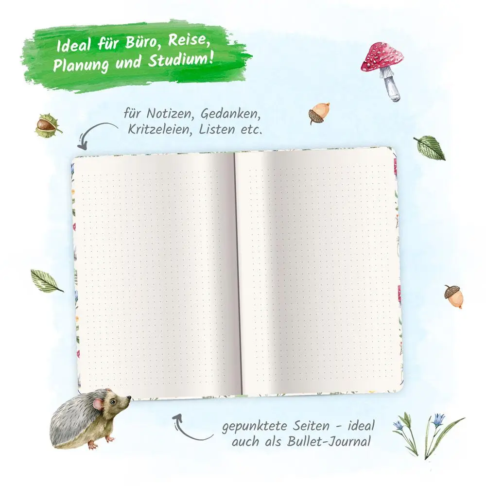 Bild: 9783988023742 | Trötsch Notizbuch klein Waldidylle | Trötsch Verlag GmbH &amp; Co. KG