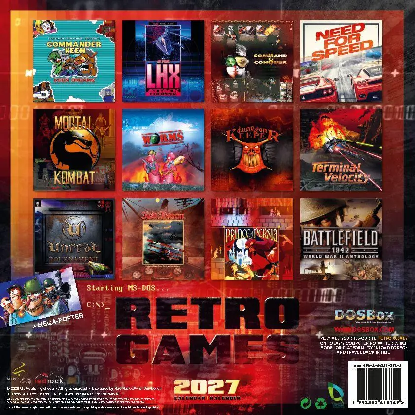Bild: 9798893613742 | Retro Games 2027 - Der Gaming Kalender | Der Gaming Kalender | 28 S.
