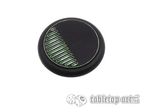 Cover: 704270723842 | Crystal Tech Bases BLANK - 50mm Round Lip 1 | Tabletop-Art