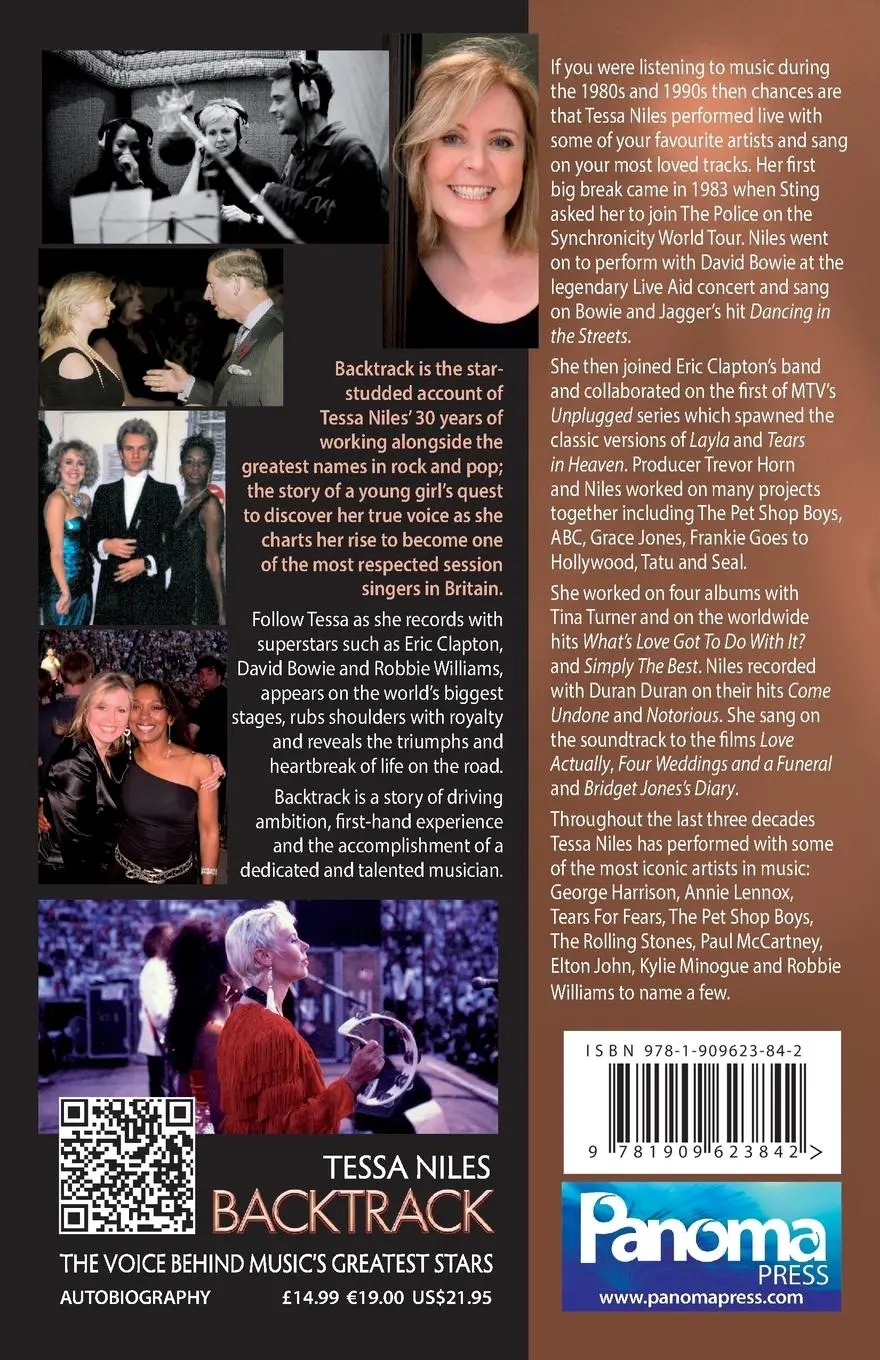 Rückseite: 9781909623842 | Backtrack | The Voice Behind Music's Greatest Stars | Tessa Niles