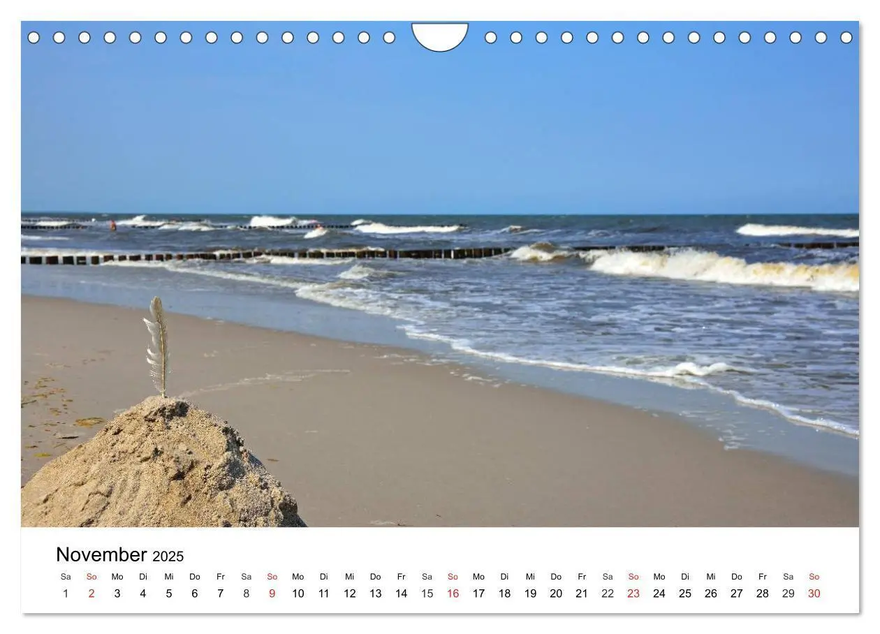 Bild: 9783435663842 | MEER - Mehr! (Wandkalender 2025 DIN A4 quer), CALVENDO Monatskalender
