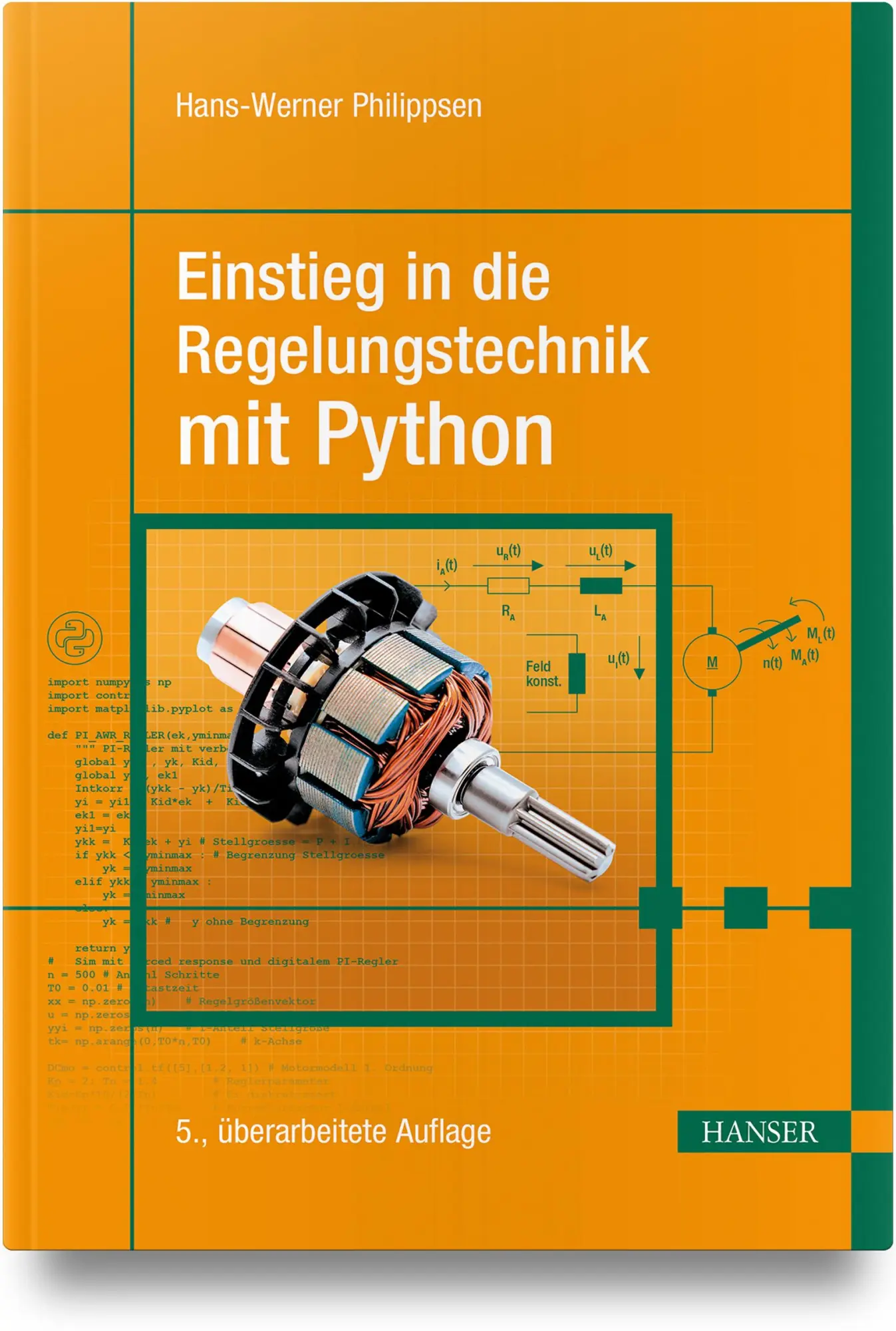 Cover: 9783446483842 | Einstieg in die Regelungstechnik mit Python | Hans-Werner Philippsen