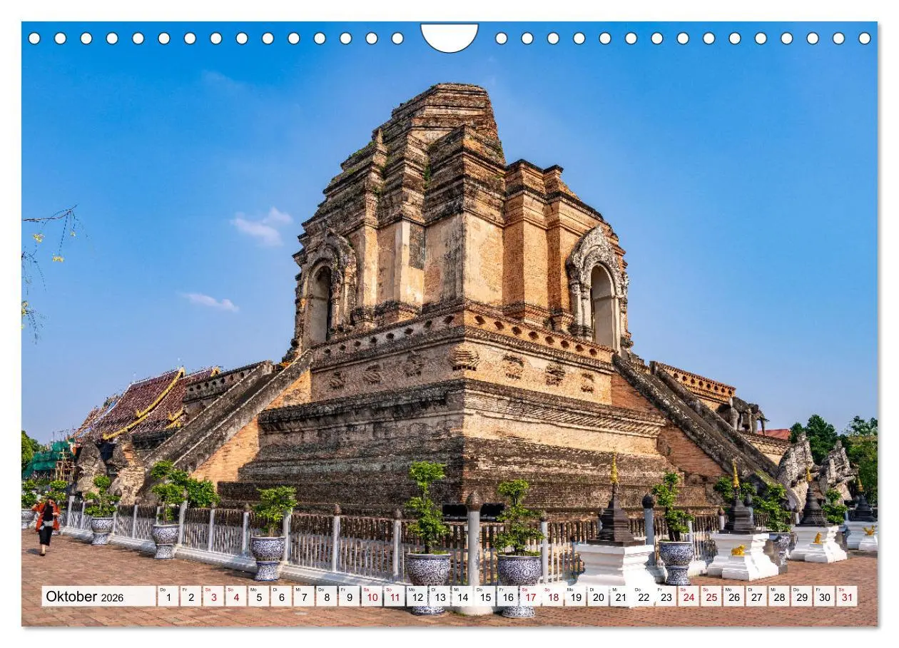 Bild: 9783457373842 | Thailand - Chiang Mai (Wandkalender 2026 DIN A4 quer), CALVENDO...