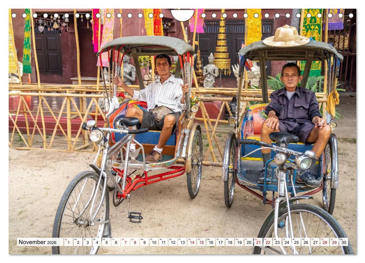 Bild: 9783457373842 | Thailand - Chiang Mai (Wandkalender 2026 DIN A4 quer), CALVENDO...