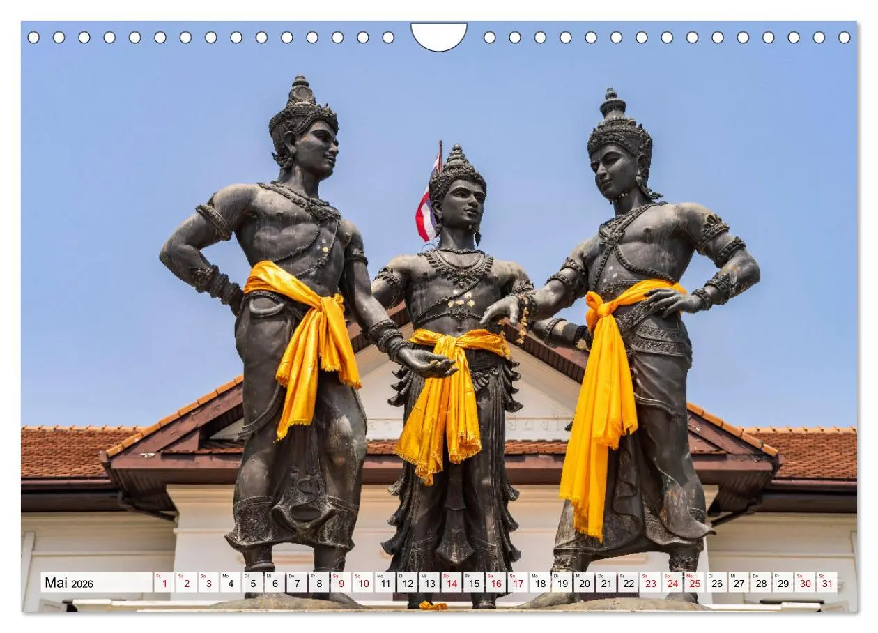 Bild: 9783457373842 | Thailand - Chiang Mai (Wandkalender 2026 DIN A4 quer), CALVENDO...