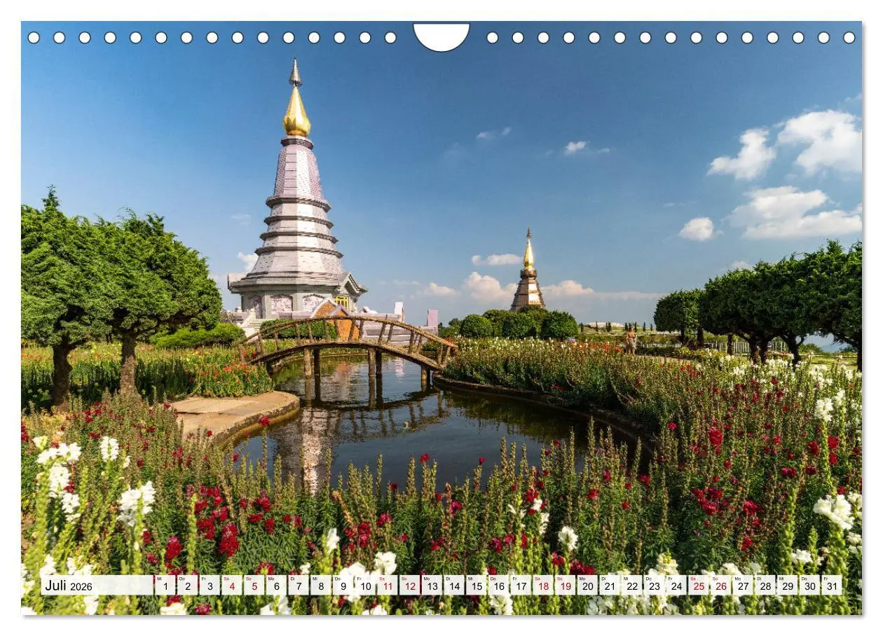 Bild: 9783457373842 | Thailand - Chiang Mai (Wandkalender 2026 DIN A4 quer), CALVENDO...