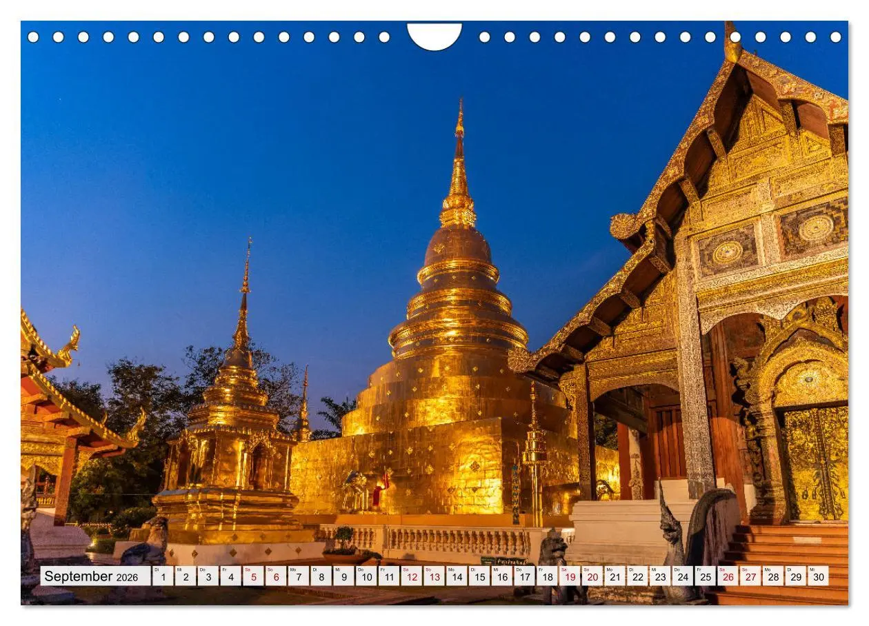 Bild: 9783457373842 | Thailand - Chiang Mai (Wandkalender 2026 DIN A4 quer), CALVENDO...