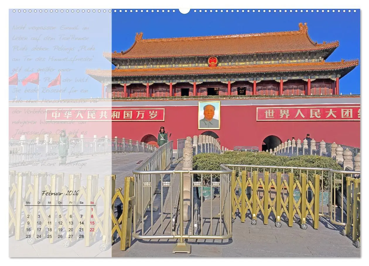 Bild: 9783457683842 | Geheimnisvolles China 2026 (hochwertiger Premium Wandkalender 2026...