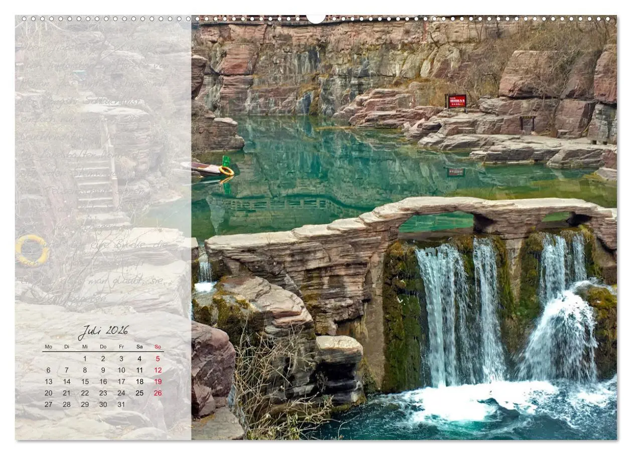Bild: 9783457683842 | Geheimnisvolles China 2026 (hochwertiger Premium Wandkalender 2026...